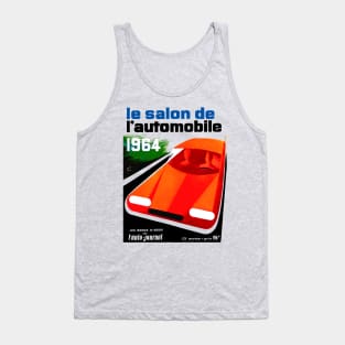 1964 FRENCH CAR MAGAZINE COVER Tank Top